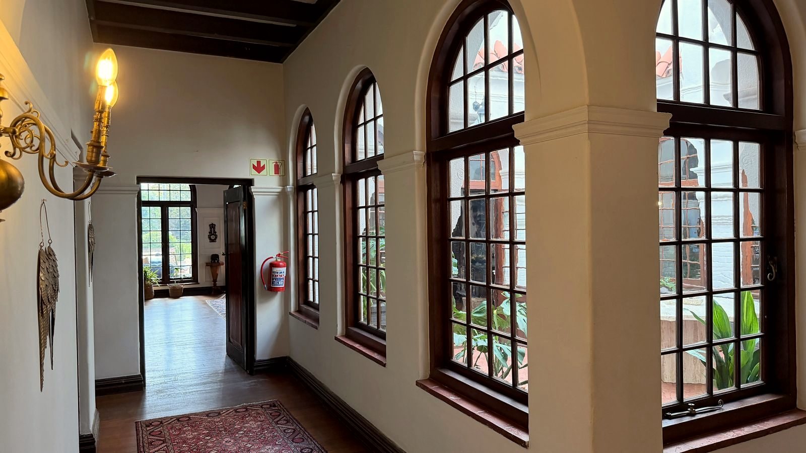 Arched windows