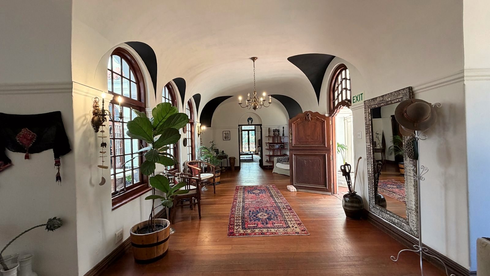 The hall