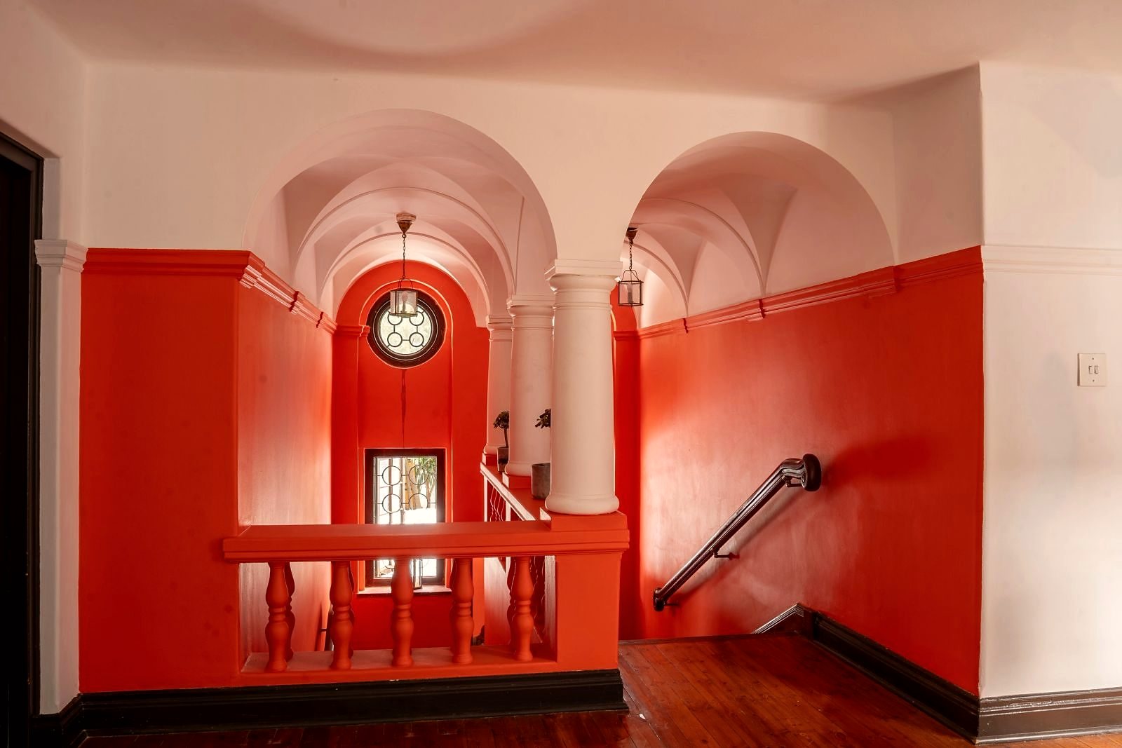 The red stairwell